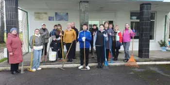 Школа приняла участие в Республиканском субботнике